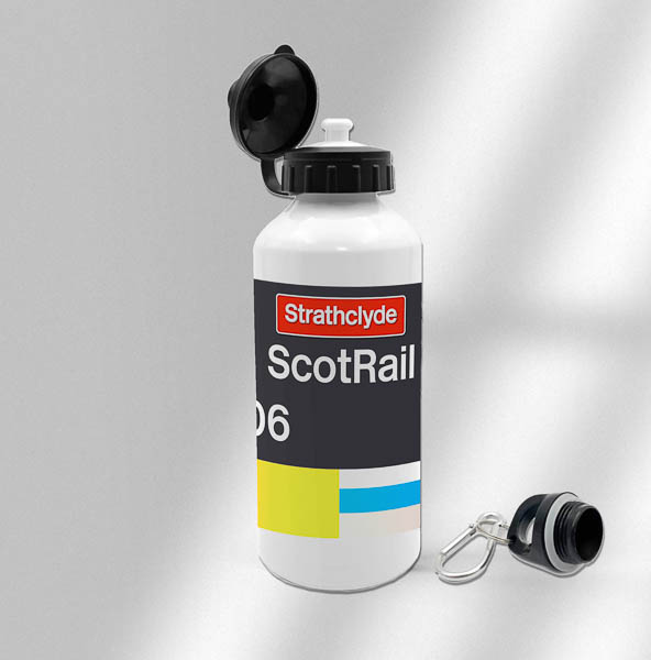 47706 Scotrail with name Standard Printed Water Bottle 47706 Scotrail with name Standard Printed Water Bottle