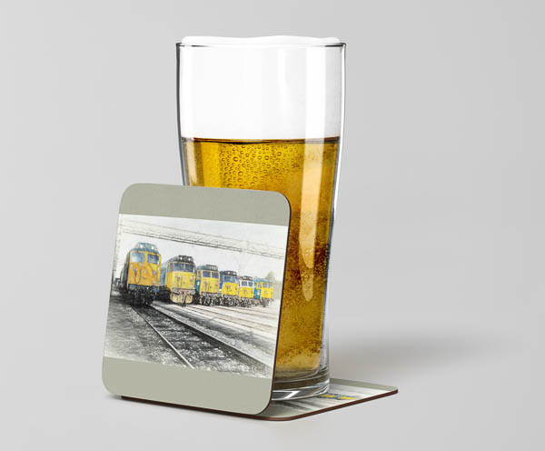 50 Lineup DA Beer Coaster 50 Lineup DA Beer Coaster