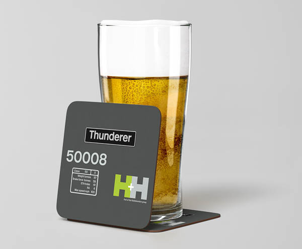 50008 H+H Beer Coaster 50008 H+H Beer Coaster