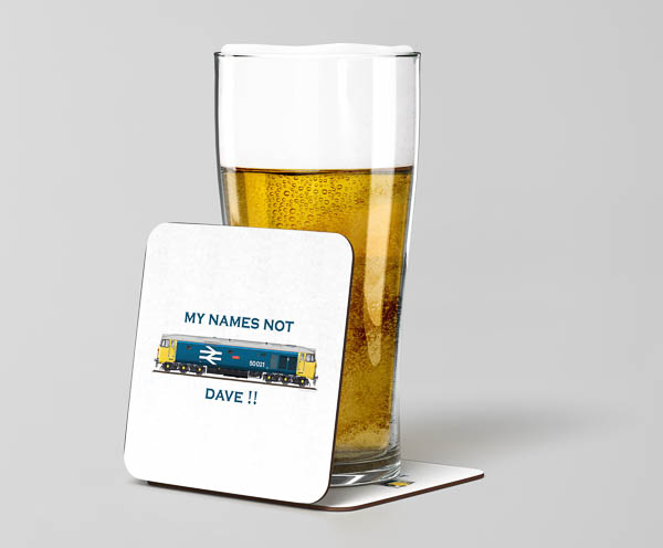 50021 Not Dave Beer Coaster