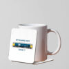 50021 Not Dave Mug Coaster