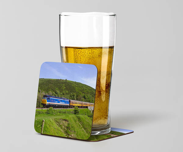 50026 Corfe Castle Beer Coaster 50026 Corfe Castle Beer Coaster