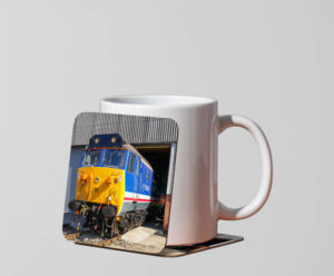 50026 Leaving shed Mug Coaster 50026 Leaving shed Mug Coaster