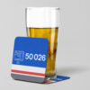 50026 NSE Original Beer Coaster 50026 NSE Original Beer Coaster