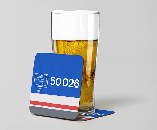 50026 NSE Original Beer Coaster 50026 NSE Original Beer Coaster