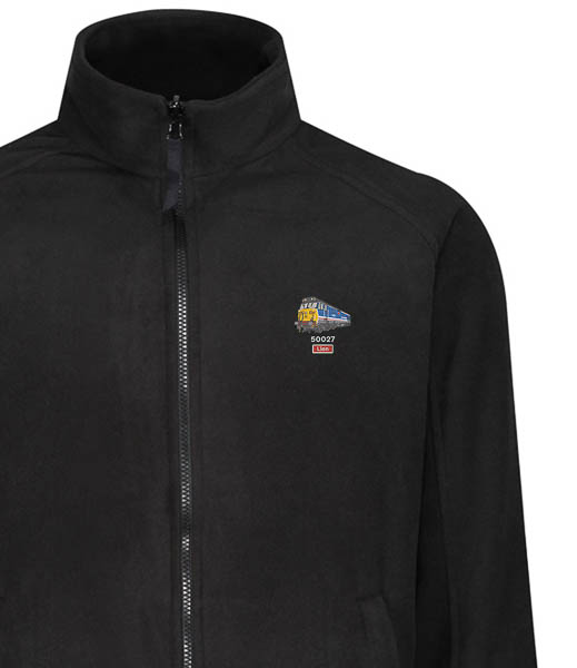 50027 Polo Cut Out Black Fleece 50027 Polo Cut Out Black Fleece
