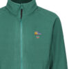 50027 Polo Cut Out Forest Green Fleece 50027 Polo Cut Out Forest Green Fleece