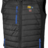 50027 Retro Black and Royal Blue Body Warmer 50027 Retro Black and Royal Blue Body Warmer