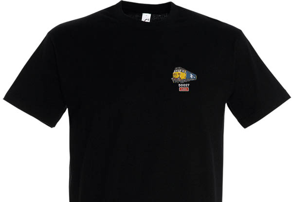 50027 Retro Black T-Shirt 50027 Retro Black T-Shirt