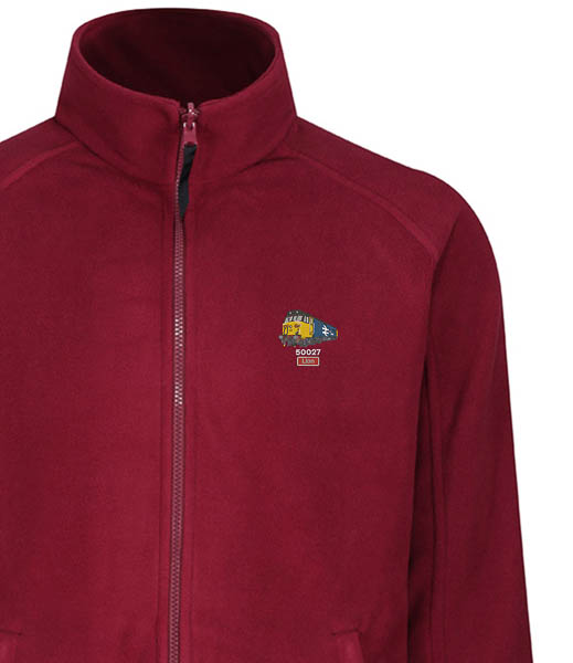 50027 Retro Burgundy Fleece 50027 Retro Burgundy Fleece