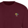 50027 Retro Burgundy Sweatshirt 50027 Retro Burgundy Sweatshirt