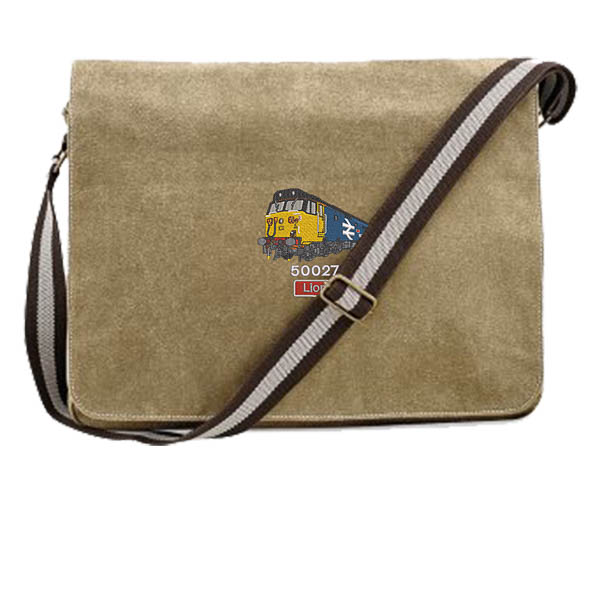 50027 Retro Sand Messenger Bag 50027 Retro Sand Messenger Bag