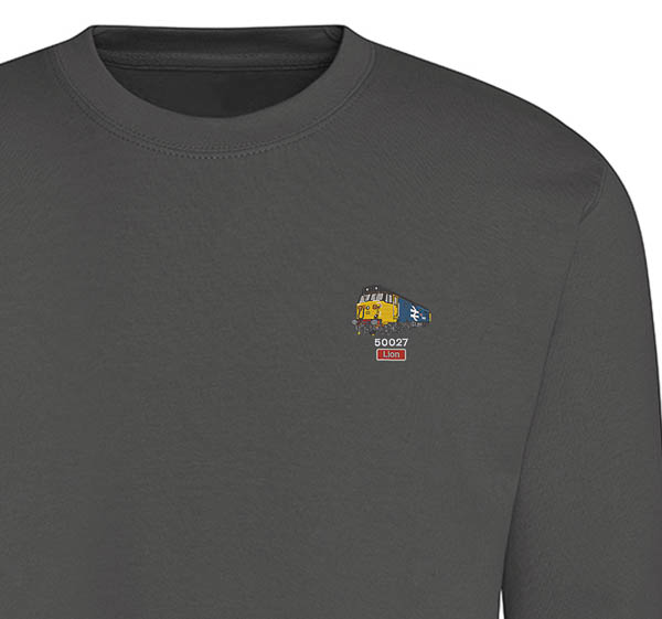 50027 Retro Steel Grey Sweatshirt 50027 Retro Steel Grey Sweatshirt