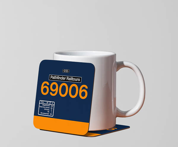 69006 GBRF with name Mug Coaster 69006 GBRF with name Mug Coaster