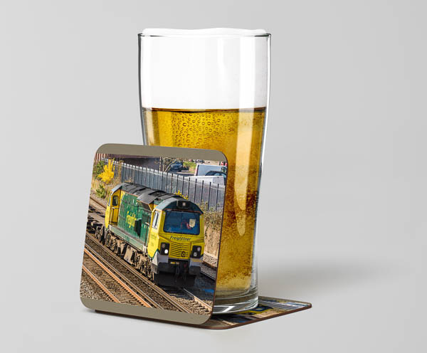70 at Eastleigh Beer Coaster