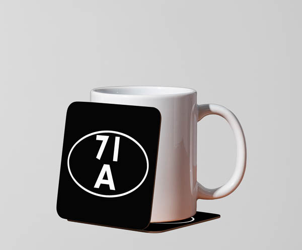 71A Mug Coaster 71A Mug Coaster