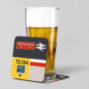 73134 IC Original with name Beer Coaster 73134 IC Original with name Beer Coaster