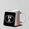 84A Mug Coaster 84A Mug Coaster