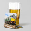Class 33 D6575 Beer Coaster