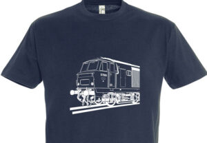 Class 35 3 4 D7000 v002 Square white Navy Blue T-Shirt