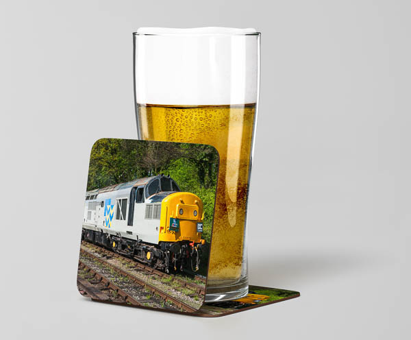 Class 37 37227 Beer Coaster