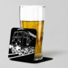 Class 47 Black Acrylic Beer Coaster Class 47 Black Acrylic Beer Coaster