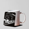 Class 47 Black Acrylic Mug Coaster Class 47 Black Acrylic Mug Coaster
