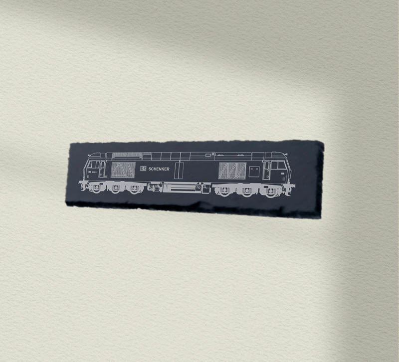 Class 60 side 60063 DB SCHENKER 30x12 Slate Class 60 side 60063 DB SCHENKER 30x12 Slate