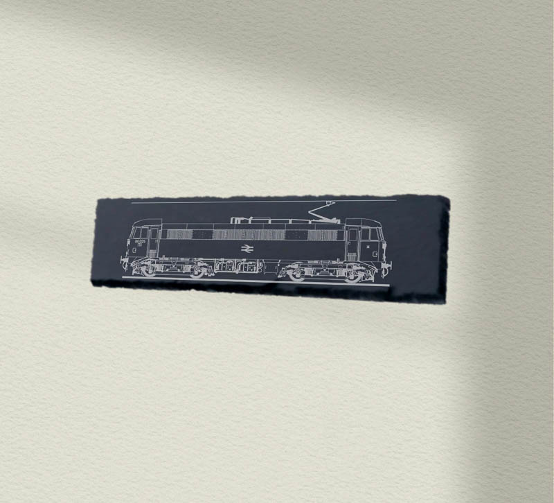 Class 86 side 86025 30x12 Slate Class 86 side 86025 30x12 Slate
