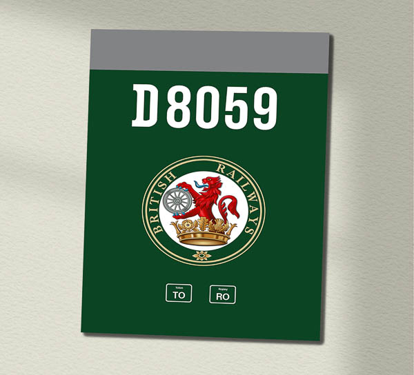 D8059 Green Special Wall Sign