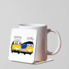 Dave n Indy Mug Coaster