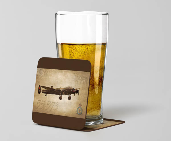 Lancaster DA Beer Coaster