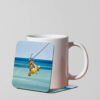 Sea King Front Mug Coaster