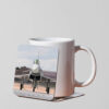 typhoon head on Mug Coaster
