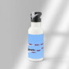 Vulcan and Red Arrows White Water bottles with straw Vulcan and Red Arrows White Water bottles with straw