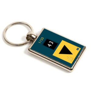 1125 BR Blue Keyring