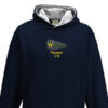 1125 Kids Black Heather Hoodie 1125 Kids Black Heather Hoodie