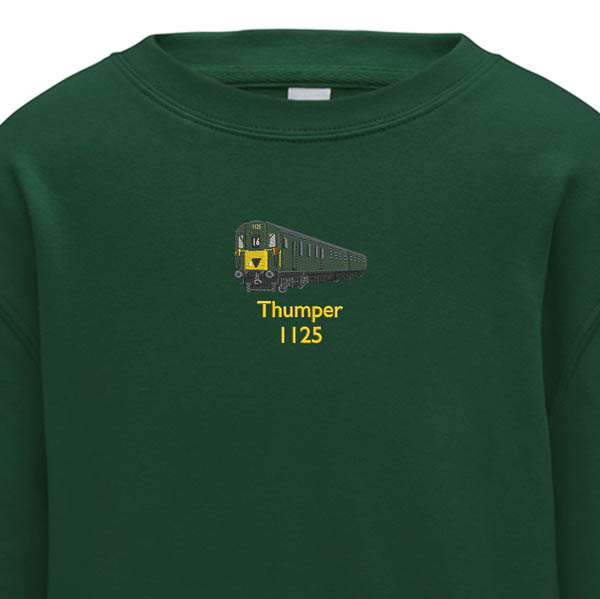 1125 Kids Bottle Green Sweatshirt 1125 Kids Bottle Green Sweatshirt