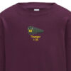 1125 Kids Burgundy Sweatshirt 1125 Kids Burgundy Sweatshirt