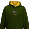 1125 Kids Green Gold Hoodie 1125 Kids Green Gold Hoodie