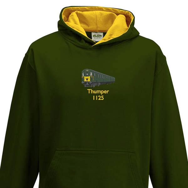 1125 Kids Green Gold Hoodie 1125 Kids Green Gold Hoodie
