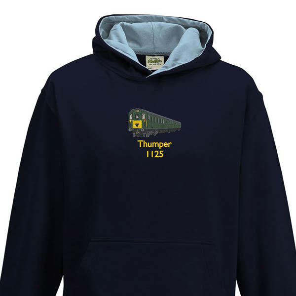 1125 Kids Navy Sky Blue Hoodie 1125 Kids Navy Sky Blue Hoodie