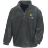 1125 Retro Grey Zip Neck Fleece 1125 Retro Grey Zip Neck Fleece