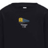 1125 Retro Kids Black Sweatshirt 1125 Retro Kids Black Sweatshirt