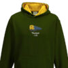 1125 Retro Kids Green Gold Hoodie 1125 Retro Kids Green Gold Hoodie