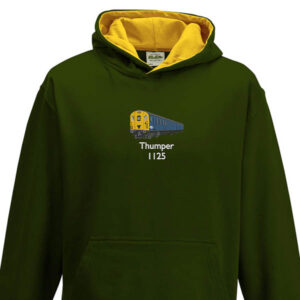 1125 Retro Kids Green Gold Hoodie 1125 Retro Kids Green Gold Hoodie