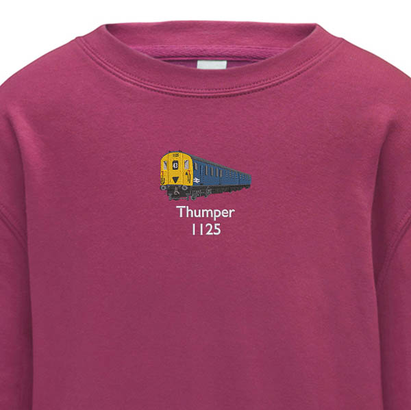 1125 Retro Kids Pink Sweatshirt 1125 Retro Kids Pink Sweatshirt