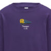 1125 Retro Kids Purple Sweatshirt 1125 Retro Kids Purple Sweatshirt