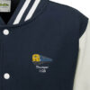1125 Retro Navy Blue and White Varsity Jacket 1125 Retro Navy Blue and White Varsity Jacket