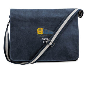 1125 Retro Royal Blue Messenger Bag
